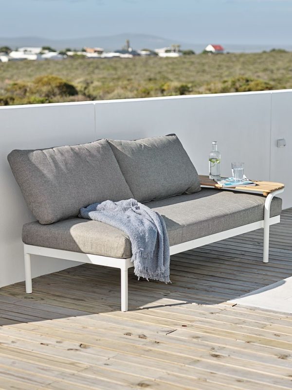 Bastenska sofa LASUND bela