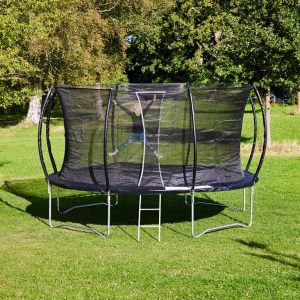 Trambolina STARK 426cm crna