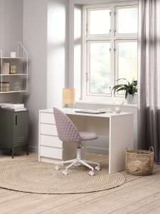 Radni sto FJORDEN 60x120 bela