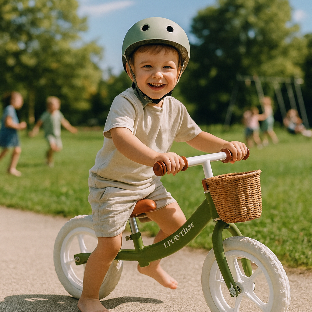 Dečiji balans bicikl – PLAYTIME Outdoor Activities 752 maslina - Slika 2