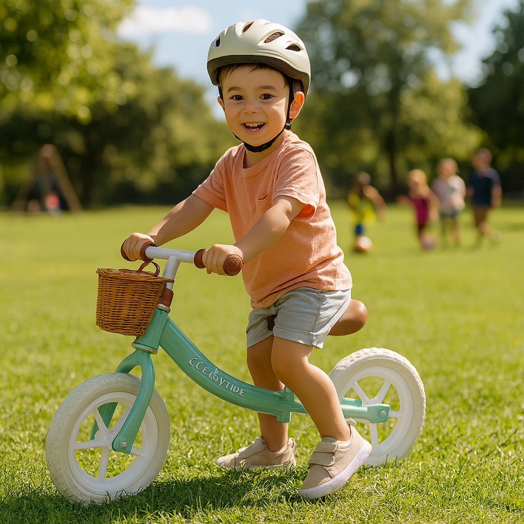 Dečiji balans bicikl – PLAYTIME Outdoor Activities 752 maslina - Slika 3