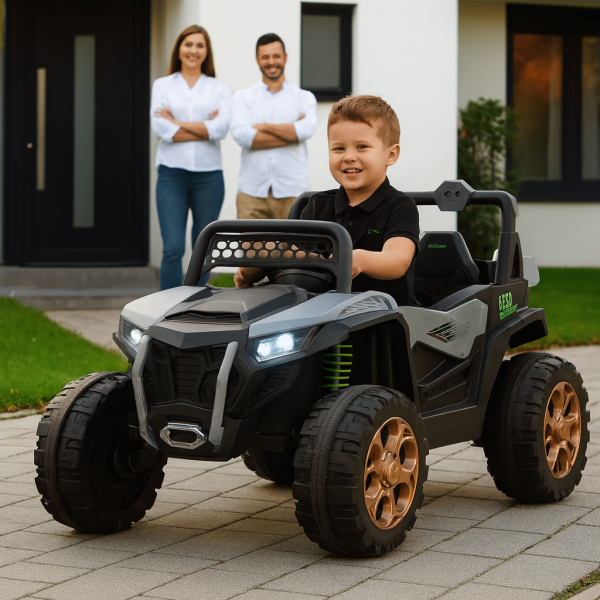 StormChaser – Sivi Električni UTV za Decu 2217 - Slika 2