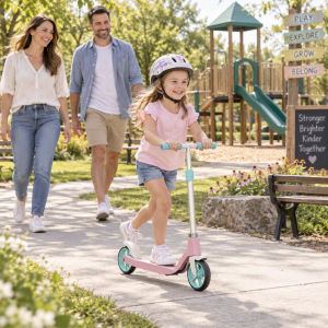 Trotinet SnakeBoard sa podesivim volanom 665 roze