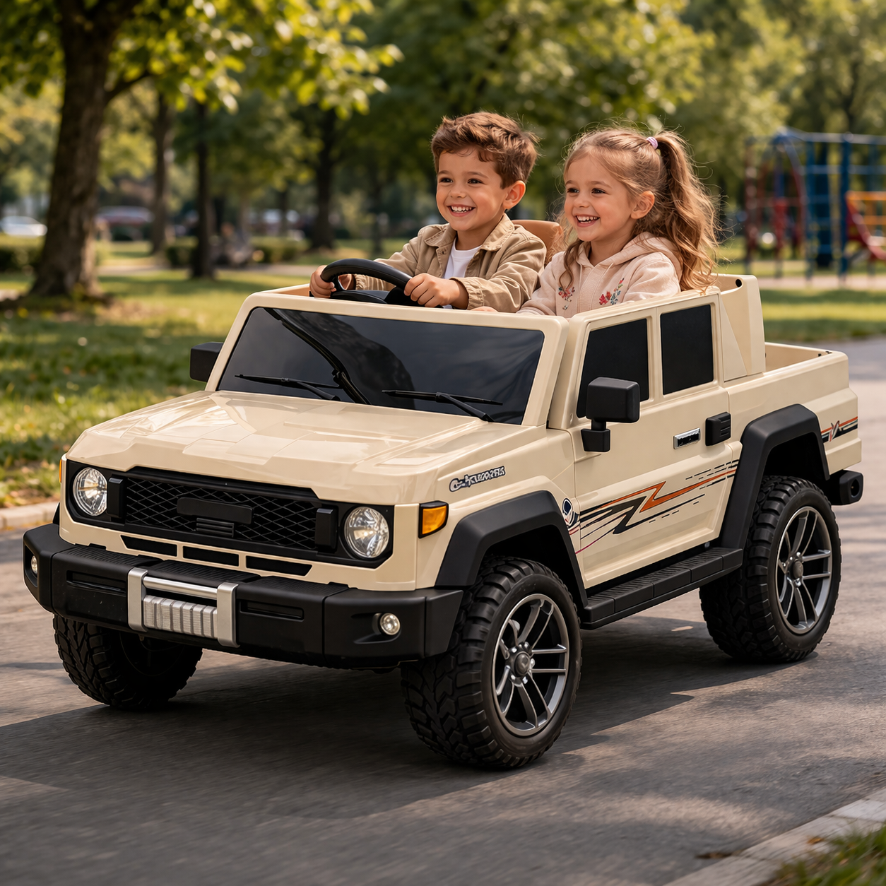 Terenac dvosed na akumulator 323 bez - Slika 2