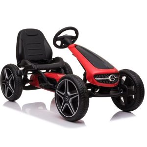 Formula na pedale Mercedes crvena