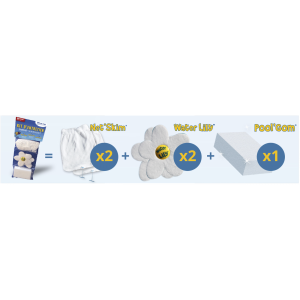 Startni set 3u1 (2xNetSkim-2xWaterLily-1xPoolGum) TOUCAN