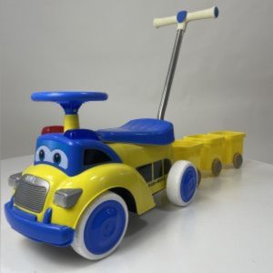 Dečija guralica sa prikolicom 473 plava