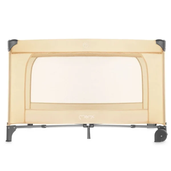 MoMi Belove Plus prenosivi krevetac za bebe Beige 2 Nivoa - Image 8