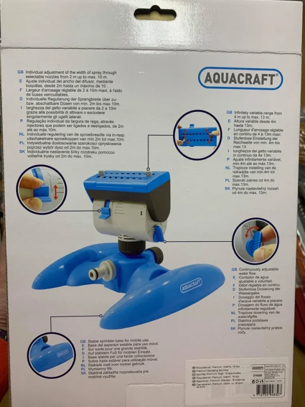 Prskalica za travnjak rotaciona Aquacraft - Image 3