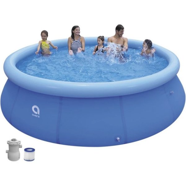 Okrugli porodični bazen sa pumpom za vodu 360cmx76cm