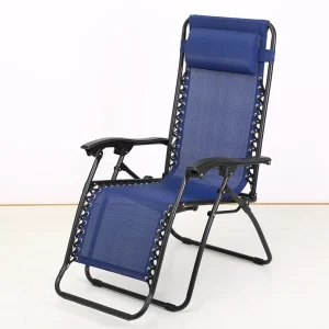 Stolica baštenska plava 165x65x110