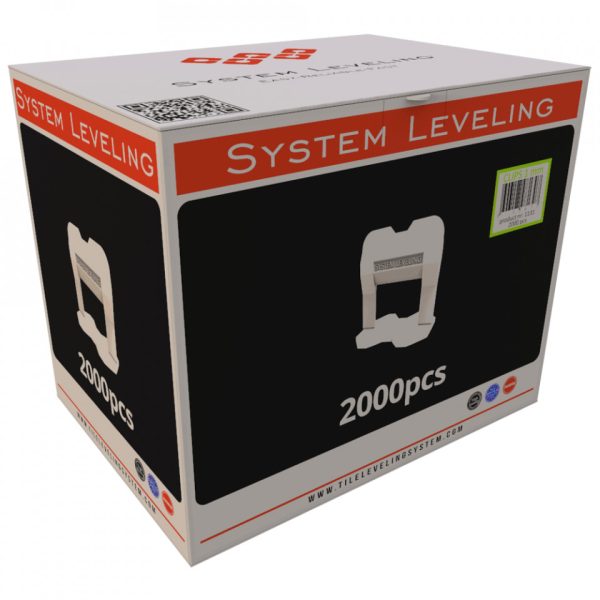 Spone za nivelaciju pločica 1mm - 2000kom. SYSTEM LEVELING