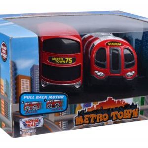 Autobus 4" Die Cast pull back 78481