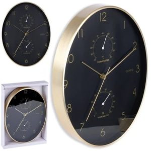 Zidni sat sa termometrom 569934 Vilde 27x34,5cm