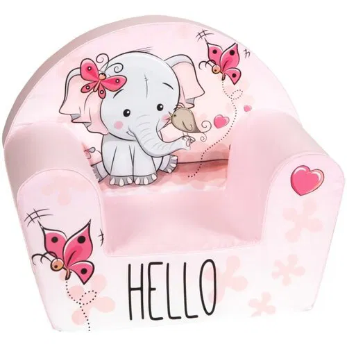 Dečija fotelja 102293 – Slonić sa leptirićima - Slika 2