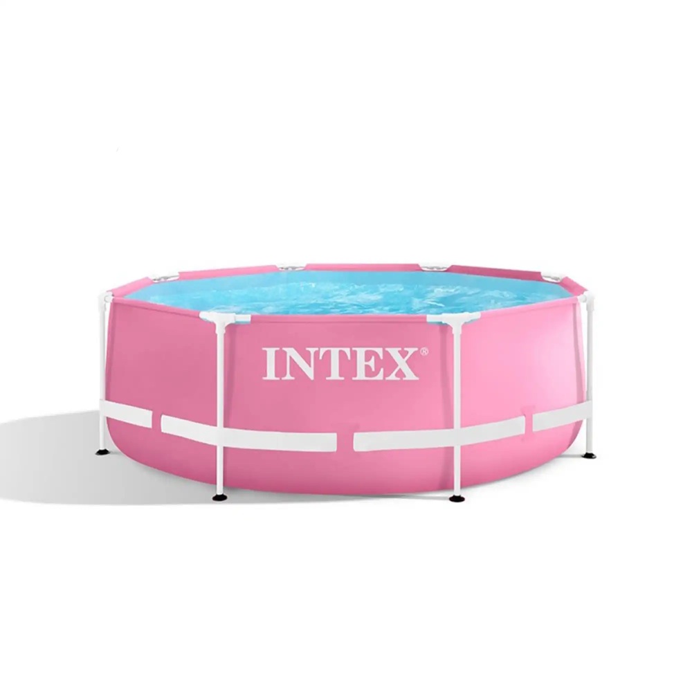 Bazen Intex Pink Metal Frame 244×76 cm - Slika 2