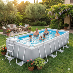 Bazen Intex Prism Frame pravougaoni 400x200x122 cm