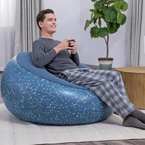 Fotelja Lazy Bag teget 112x112x66cm Bestway 14/75154