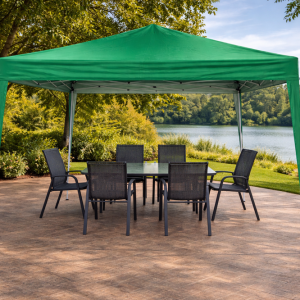 Progarden Gazebo Tenda 3x3 Zelena