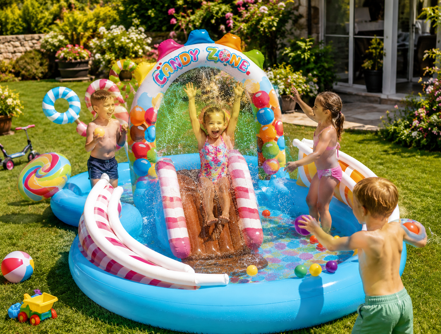 Intex igralište na naduvavanje Candy Zone 57149 - Slika 4