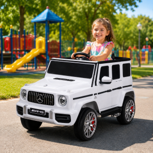 Mercedes G63 dečiji auto na akumulator beli Model 2221