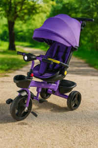 Tricikl Playtime model 4001 ljubicasta
