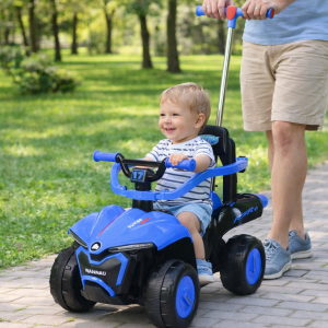 Decija guralica sa rucicom 477 plava