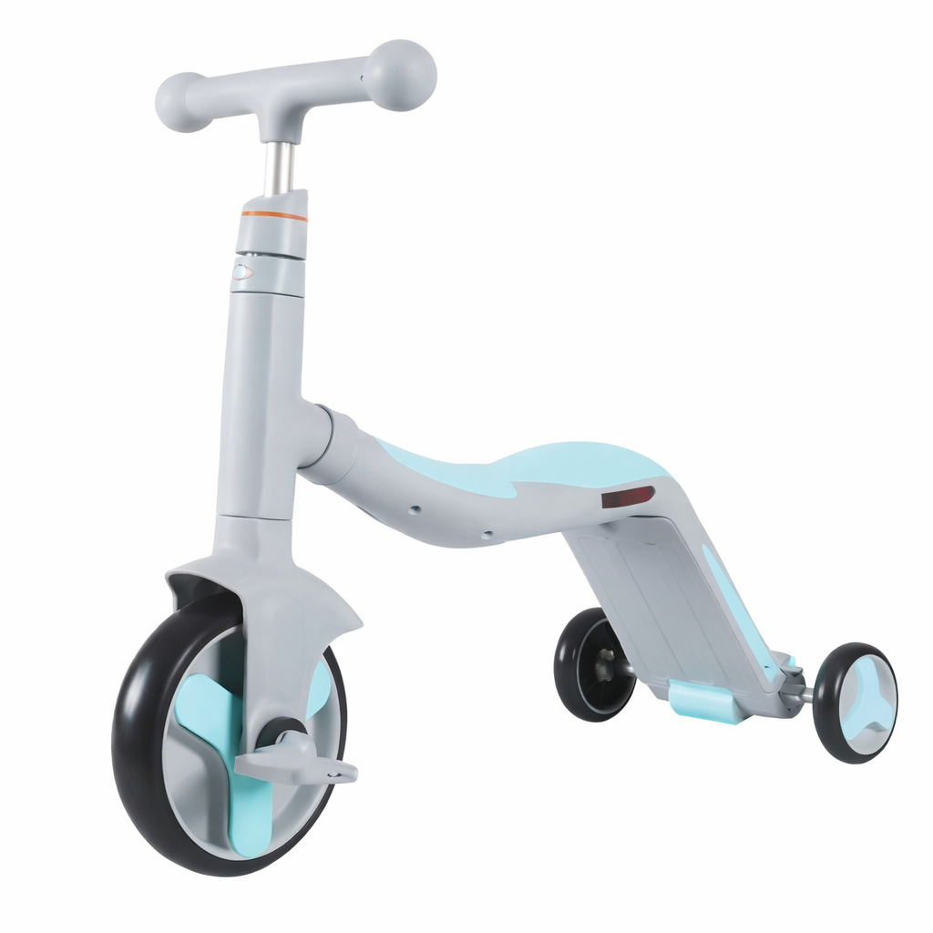 Dečiji trotinet-tricikl sivo/plavi CSS-25Q Colossus