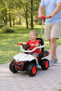 Decija guralica sa rucicom 477 crvena