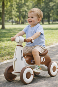 Decija guralica motor 476 braon