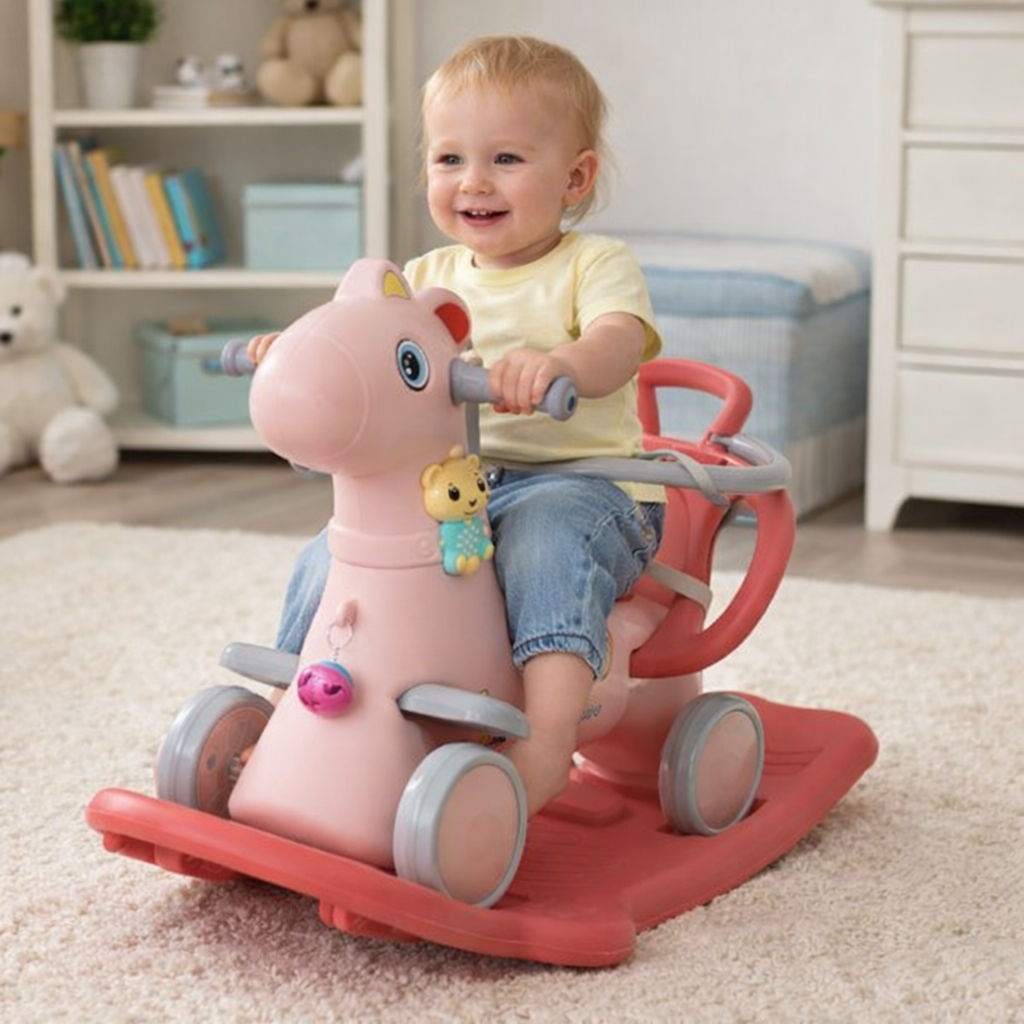 Ljuljaška Guralica konjić model 620-1 crvena