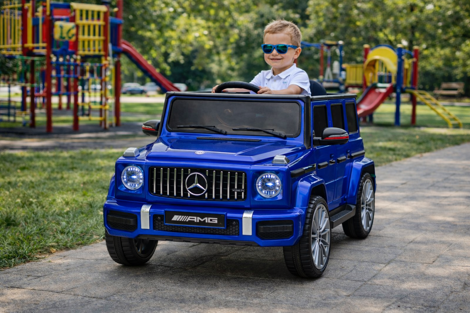 Mercedes Benz G500 model 289 plavi - Slika 2