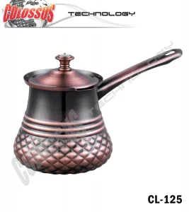 Bakarna dzezva sa poklopcem Colossus CL-125