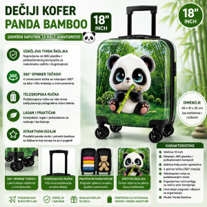 Deciji kofer Panda 11/72047