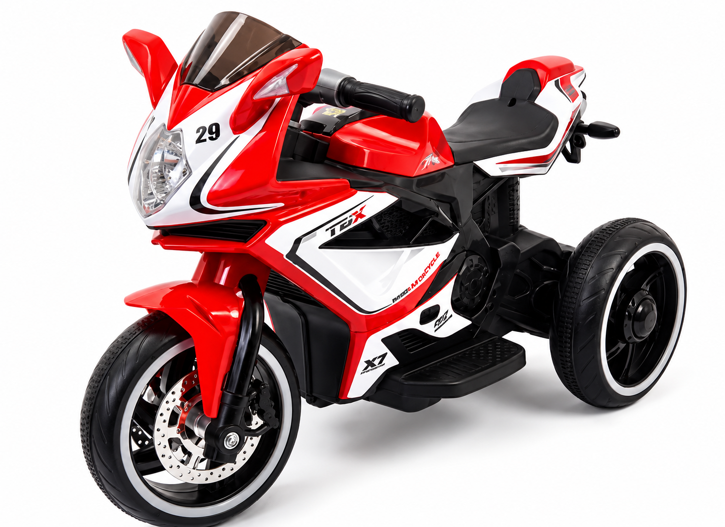 Motor na baterije TS-078-3 crveni
