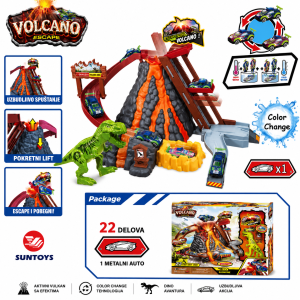 Erupcija vulkana EXPRESS WHEELS