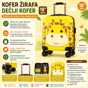 Deciji kofer Zirafa 11/71885