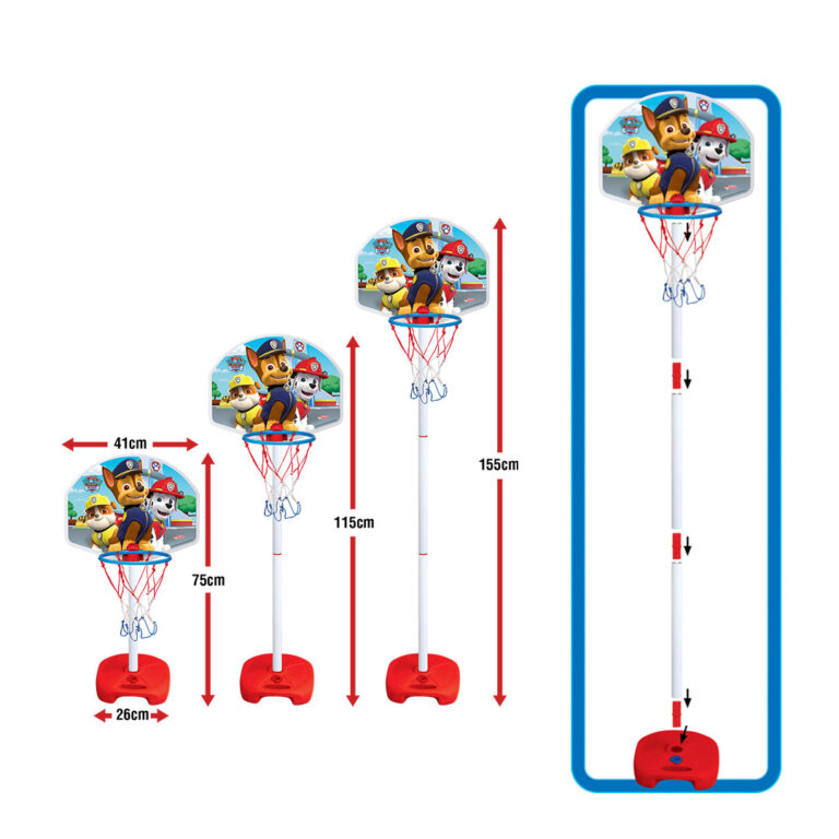 Dečiji košarkaški set PAW Patrol Dede 038804 - Slika 3