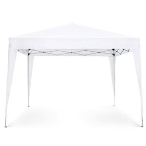 Gazebo tenda 3x3 rasklapajuća bela 22-0073b