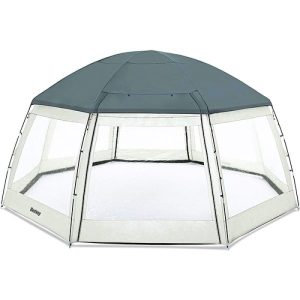 Gazebo za okrugle bazene 600x600x295cm Bestway
