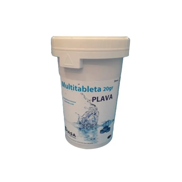 Multi tableta za bazen 20gr plave 1kg