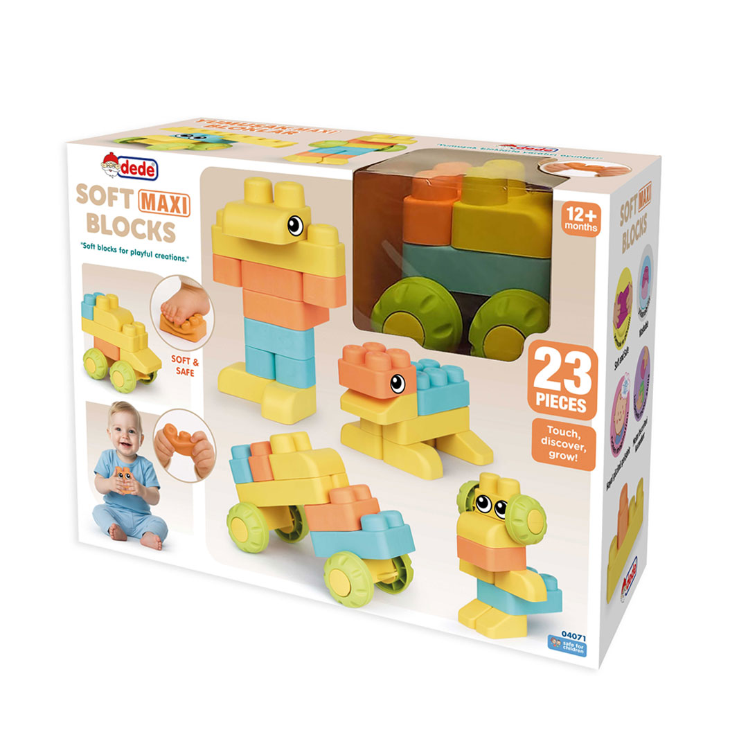 Dede Soft Maxi Blocks mekane kocke 23 dela - Slika 2