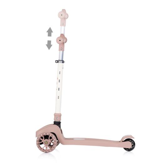 Chipolino Moxie trotinet sa LED svetlima – roze - Slika 6