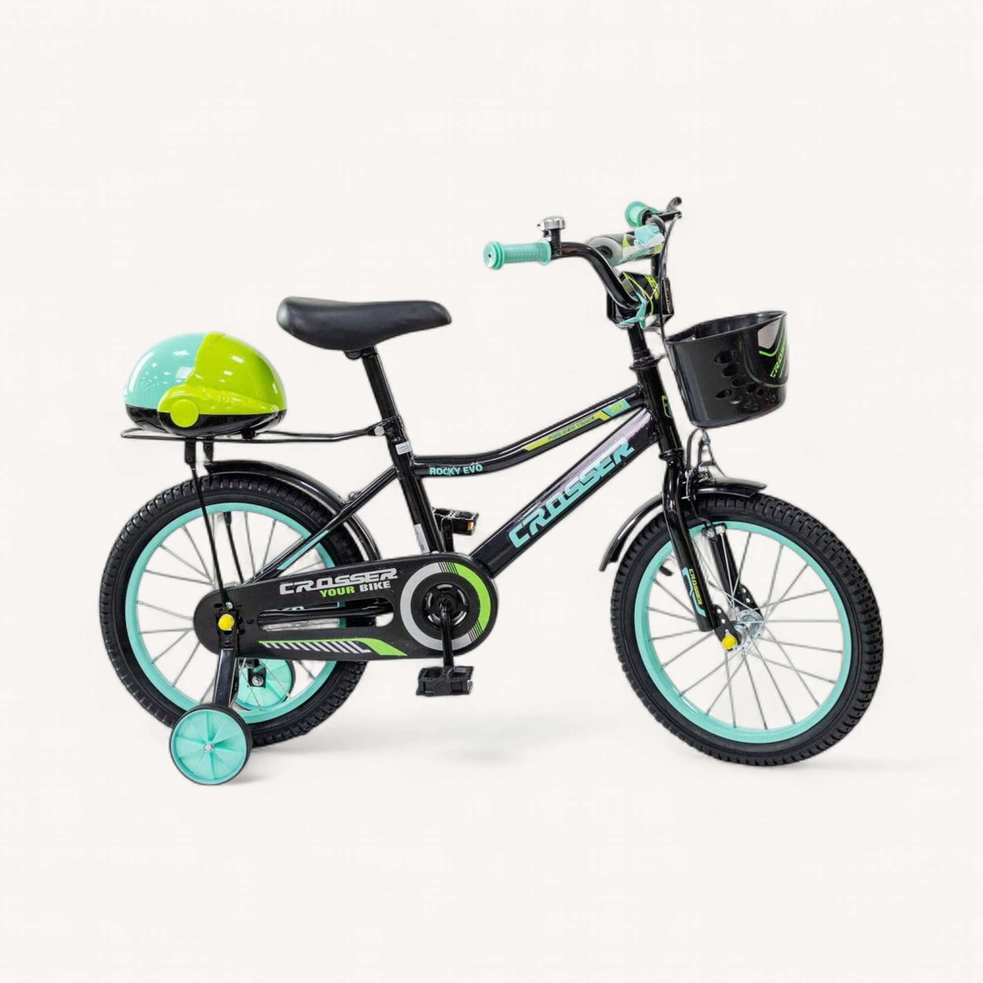 Dečiji bicikl 12” Crosser crni - Slika 2