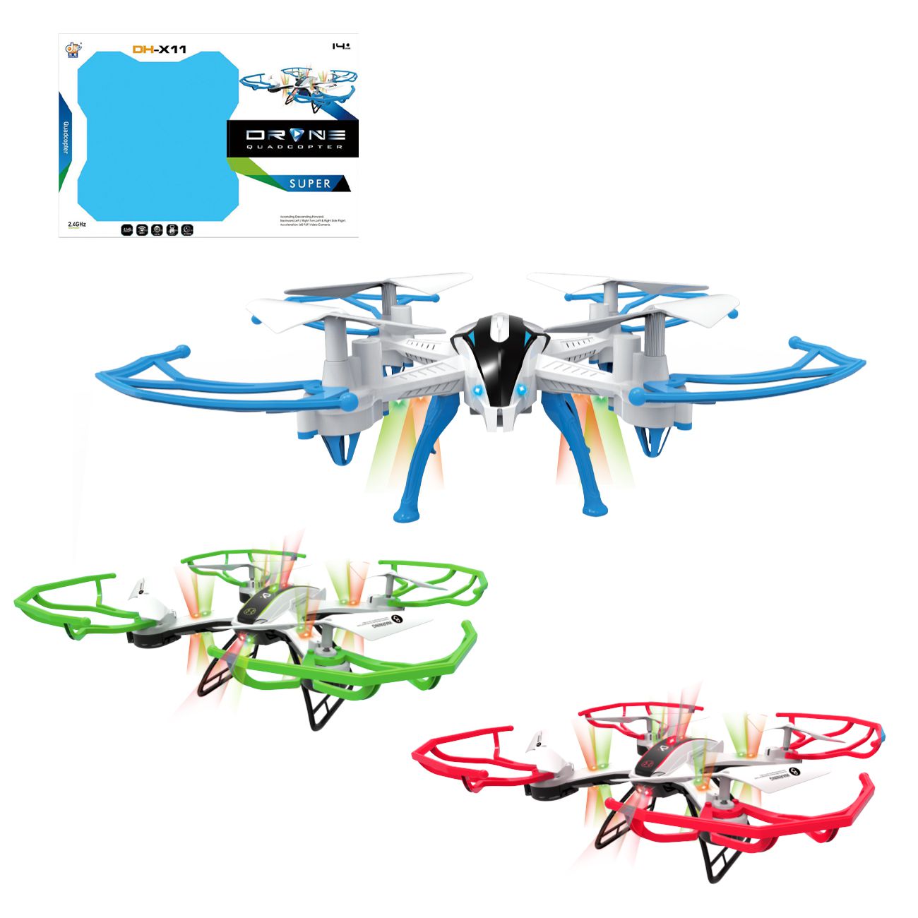 RC dron kvadrokopter 028 sa kamerom - Slika 5