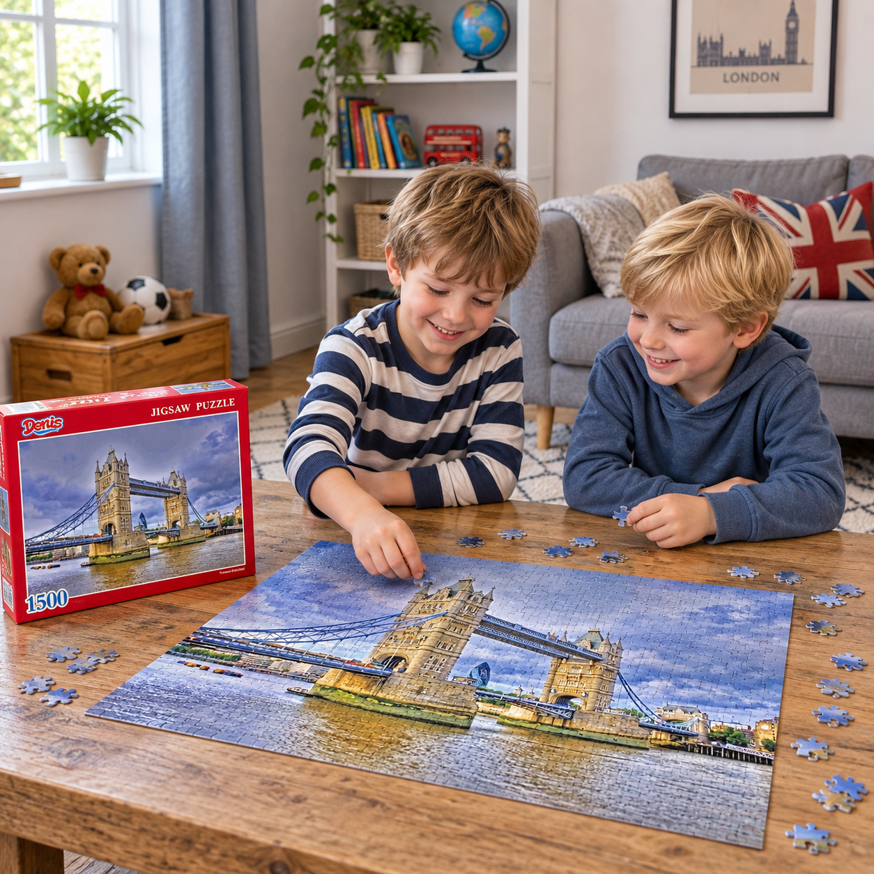 Slagalica Tower Bridge – 1500 delova - Slika 5