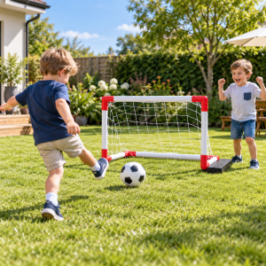 Ludi gol set 2u1 – pokretni dečiji gol sa loptom
