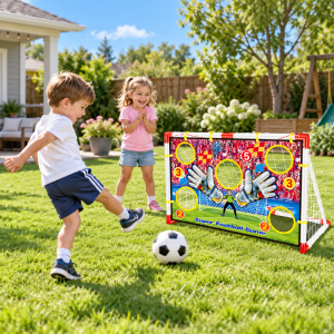 Dečiji gol set sa prostirkom za vežbanje preciznosti