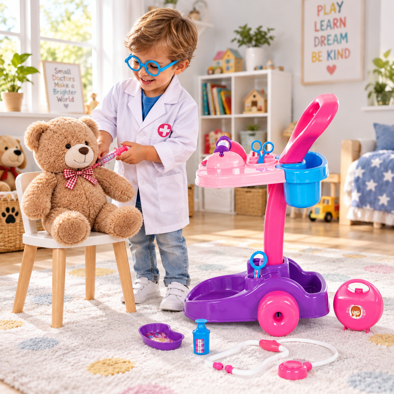 Doktor set za decu sa medicinskim koferom - Slika 4