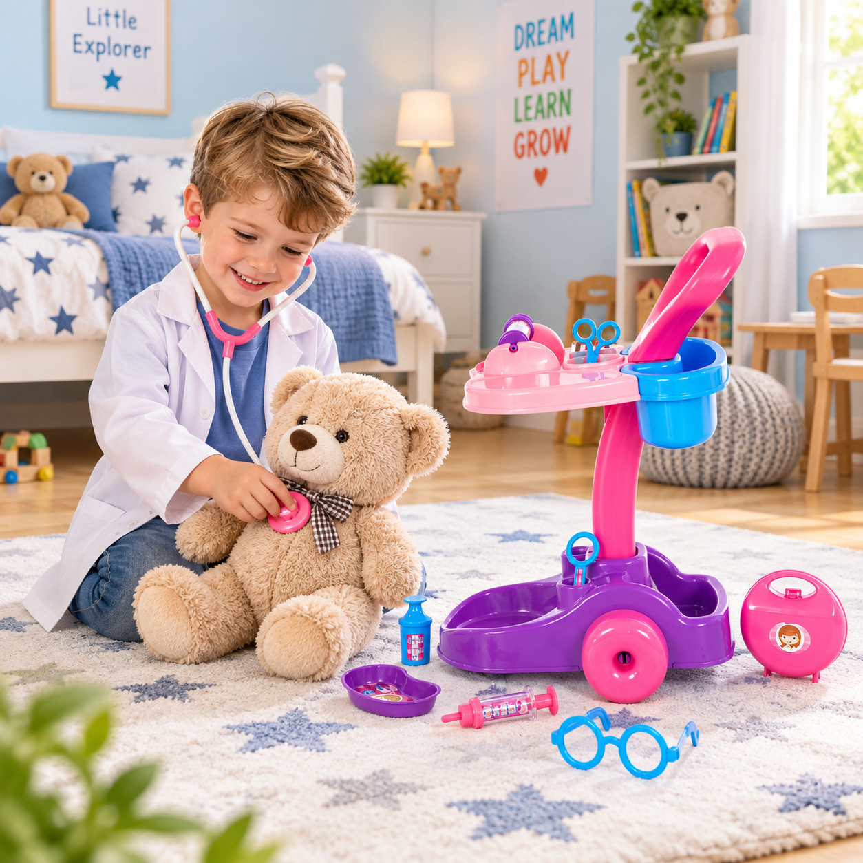 Doktor set za decu sa medicinskim koferom - Slika 2